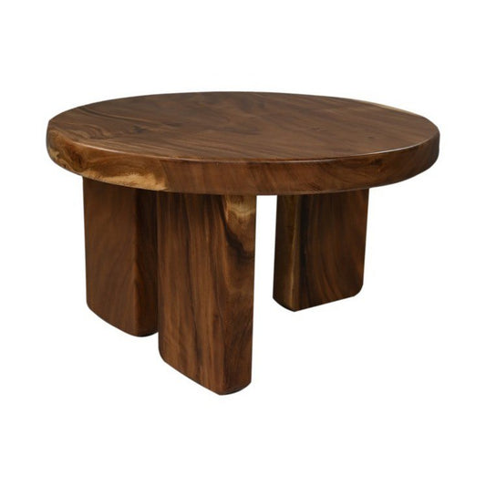 HSM Collection Ronde Salontafel Ø75*43 Bruin Munggur