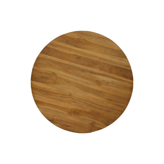 Ronde tafelblad ø120x2,5 Naturel Teak