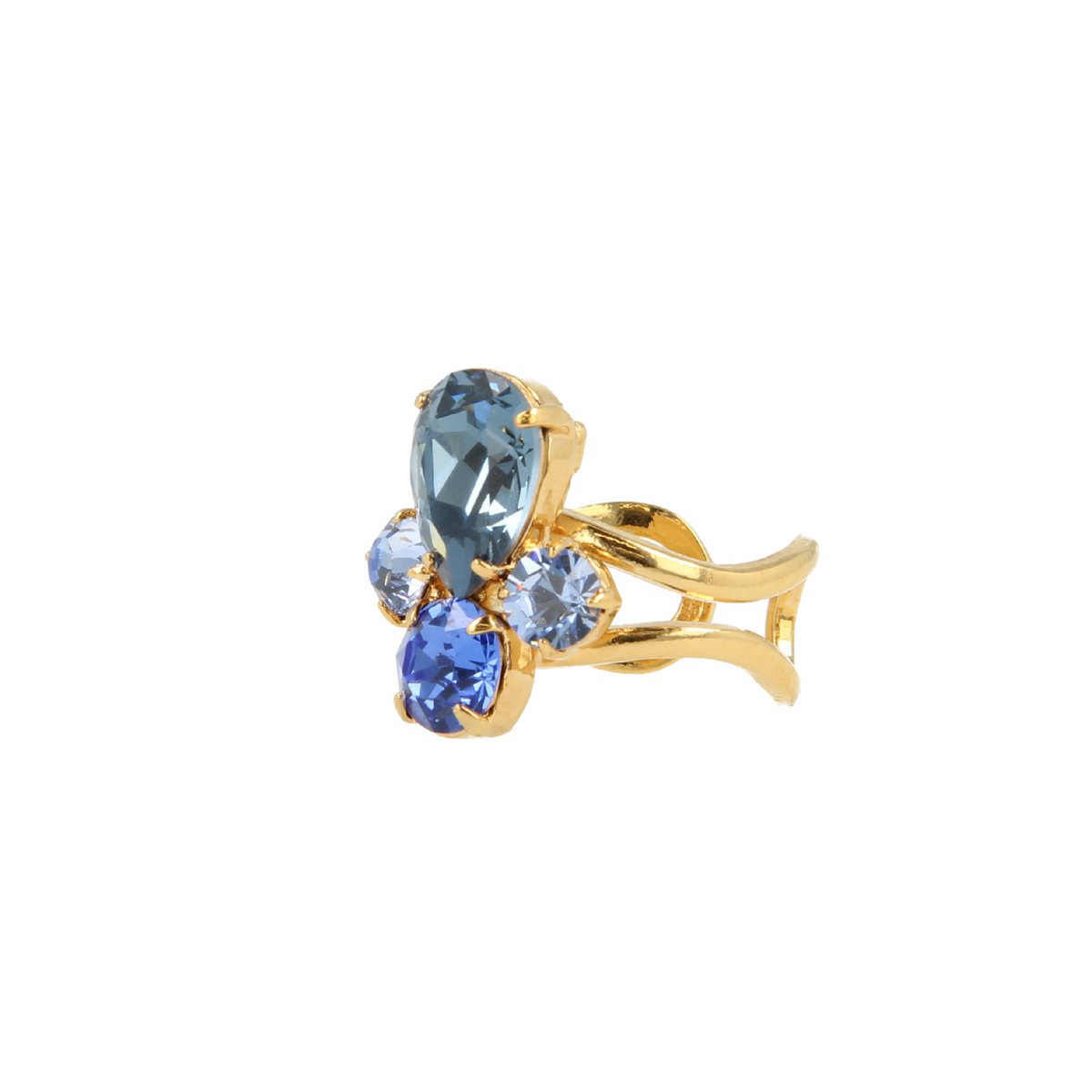 Blauwe Kever Ring Small