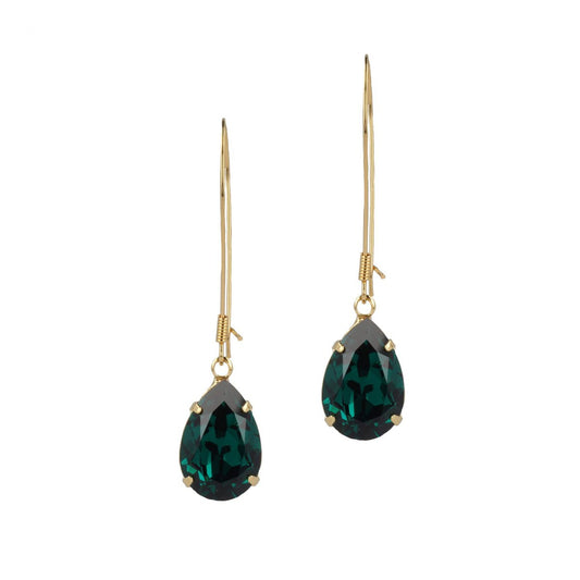 Ida Oorhangers Emerald - Goud