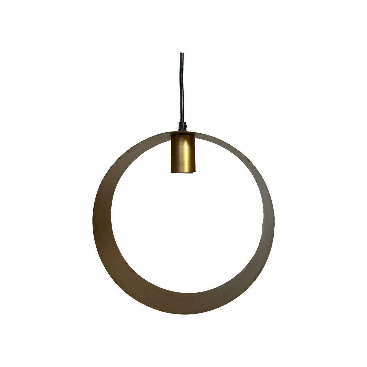 Hanglamp Rond ø30x10 Goud IJzer