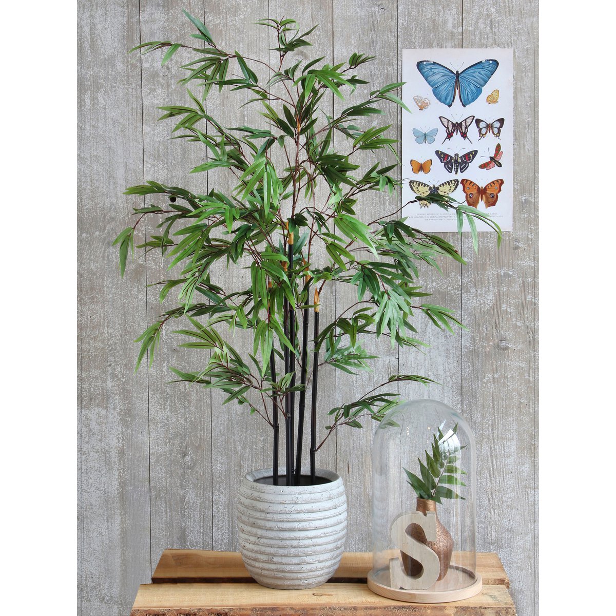 Bamboe Kunstplant H120 x Ø75 cm Groen