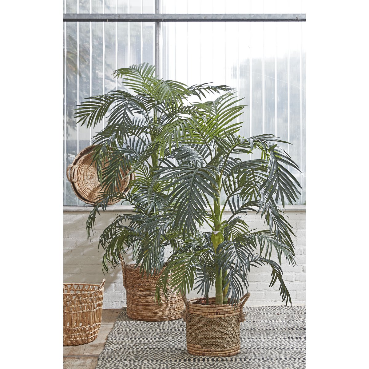 Areca palm Kunstplant H150 x Ø100 cm groen