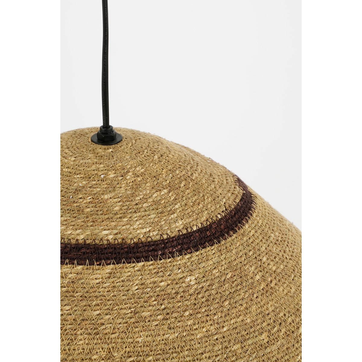 Joulz Hanglamp H22 x Ø41 cm Jute Lichtbruin