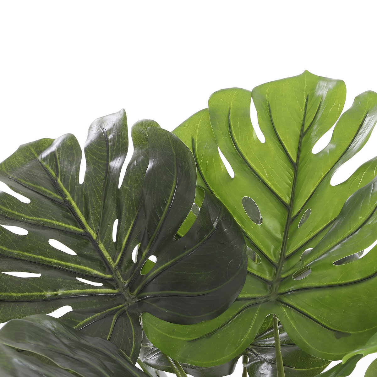 Monstera Kunstplant H60 x Ø80 cm Groen