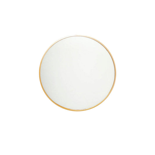 Spiegel Rond Metaal Goud 80x2,5x80cm