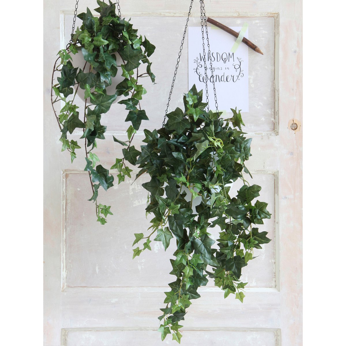 Hedera Kunstplant in Bloempot Stan H45 x Ø25 cm Groen