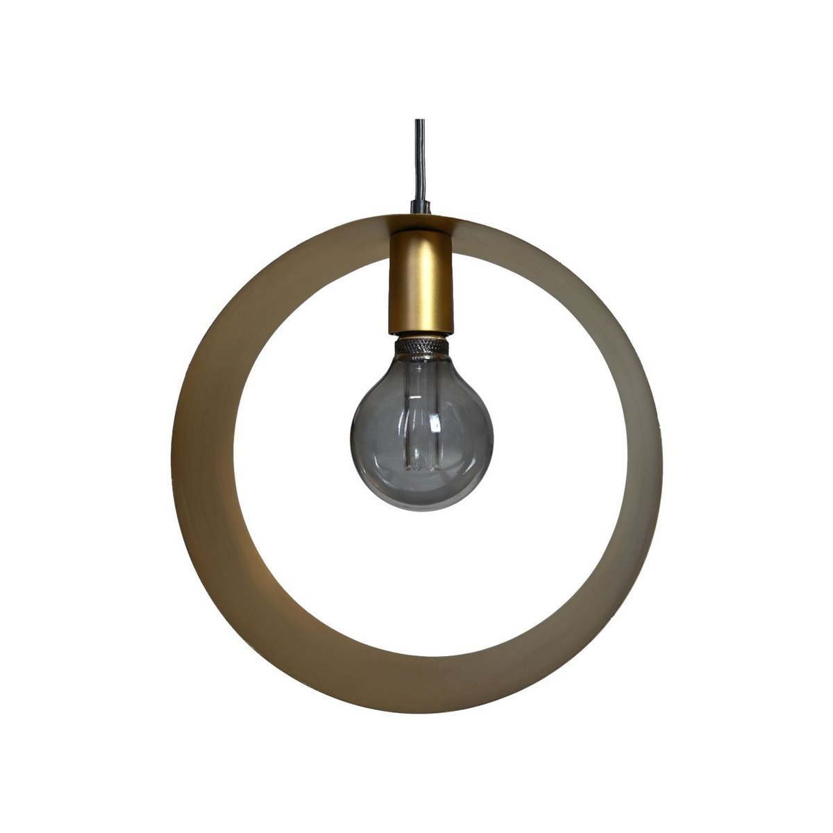 Hanglamp Rond ø30x10 Goud IJzer