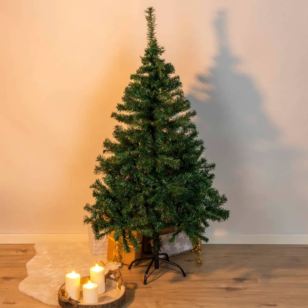 HI Kerstboom met metalen standaard 150 cm groen