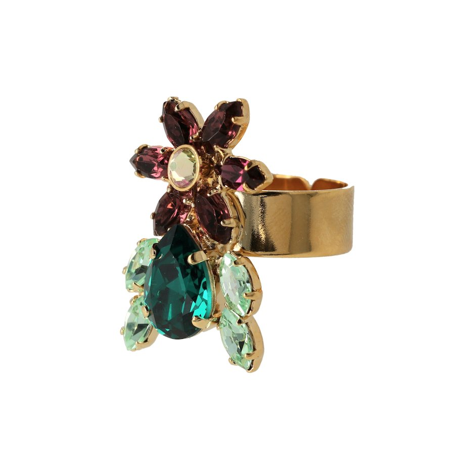 Tropical Flower Ring Small