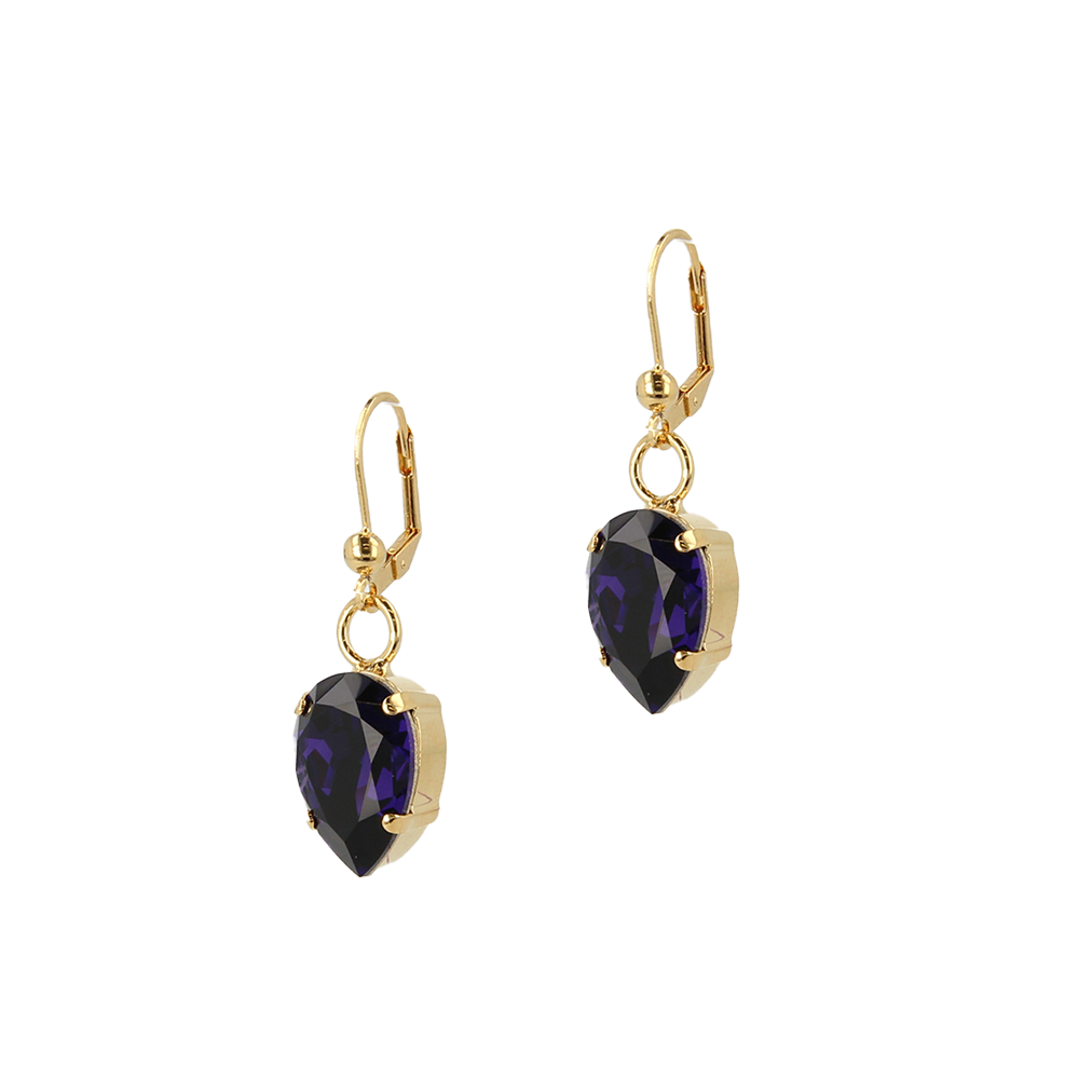 Velvet Deep Purple Earrings