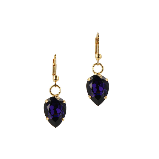 Velvet Deep Purple Earrings