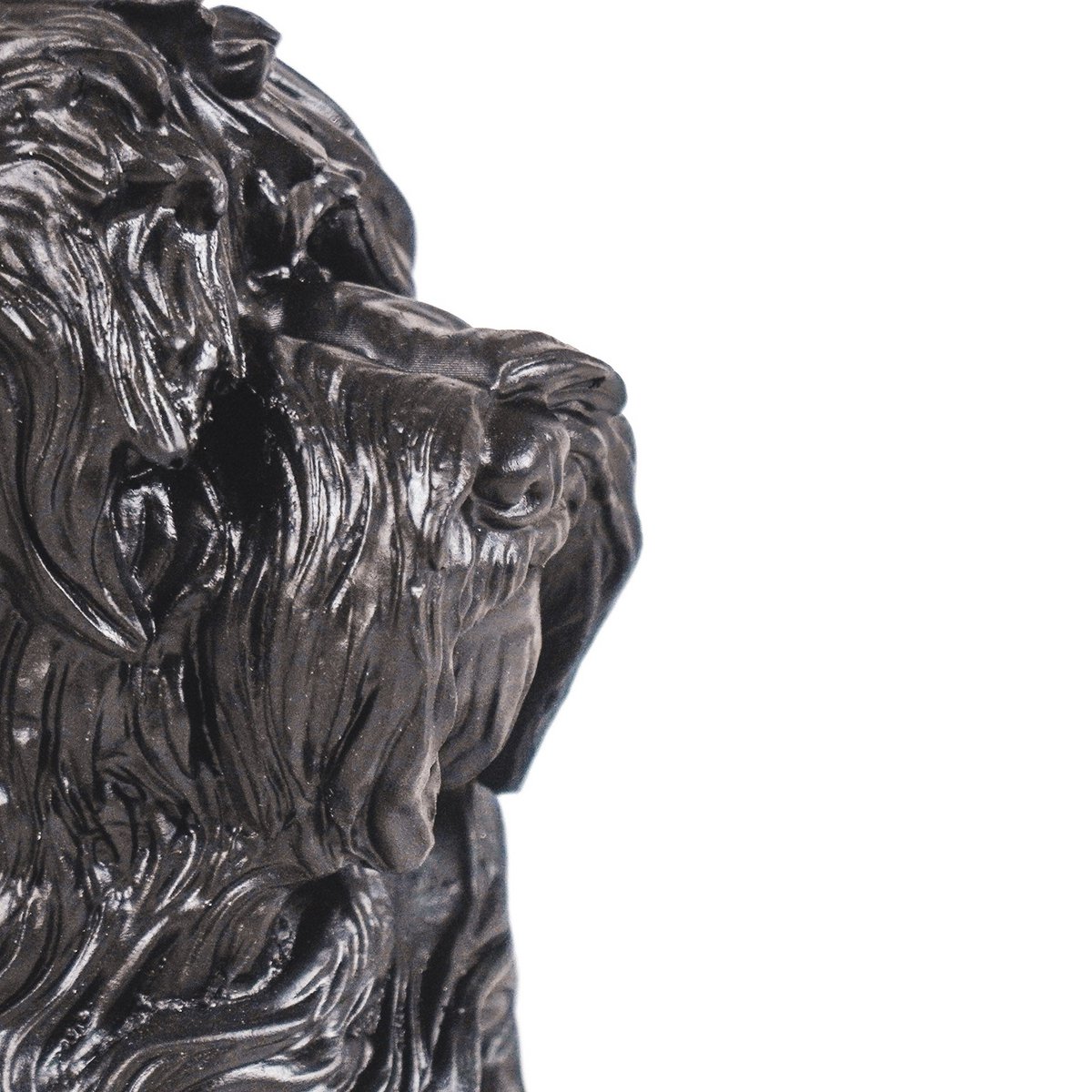 Ornament Labradoodle Hond Polyresin Zwart 16x23,5cm