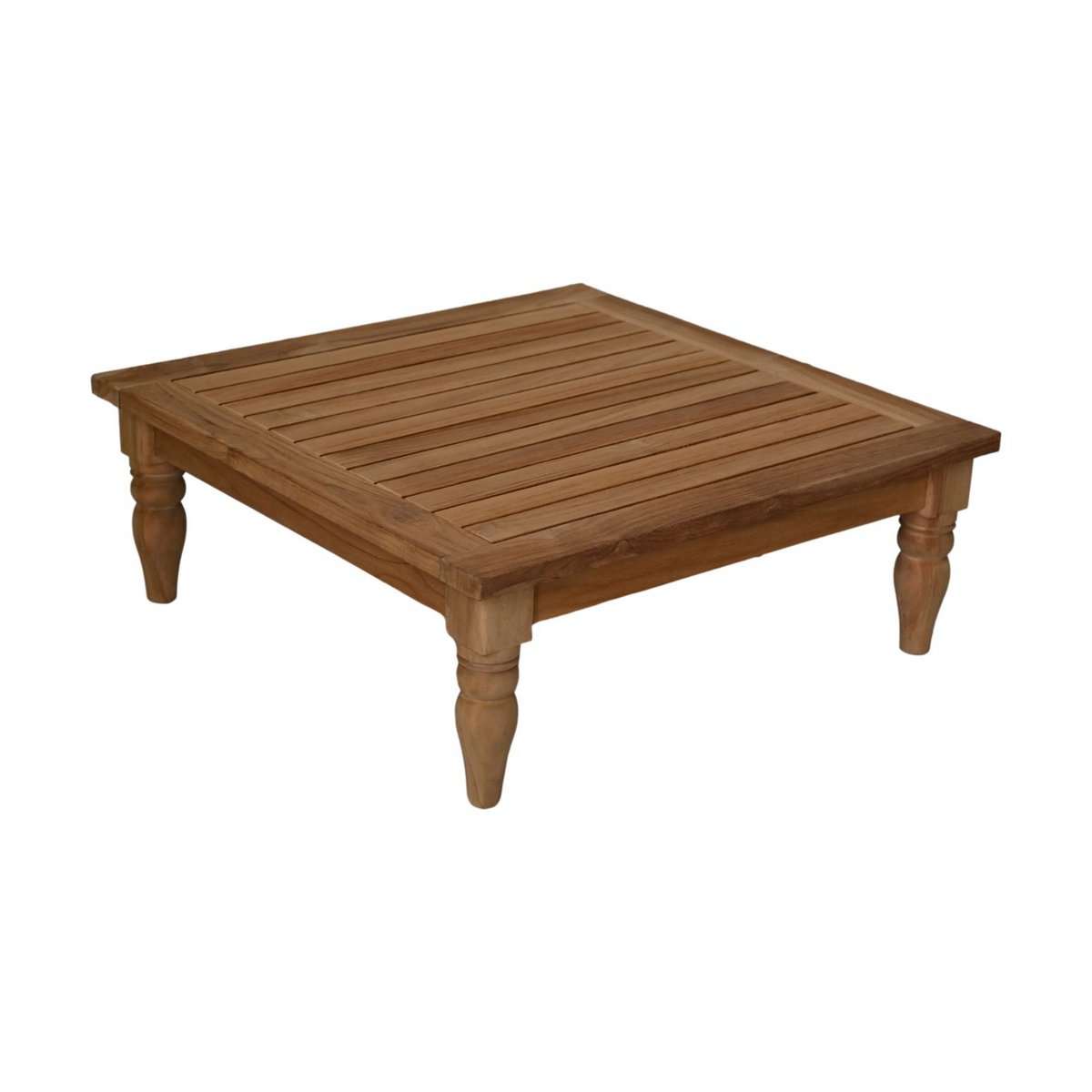 Bahama salontafel 80x80x30 Natuurlijk teak