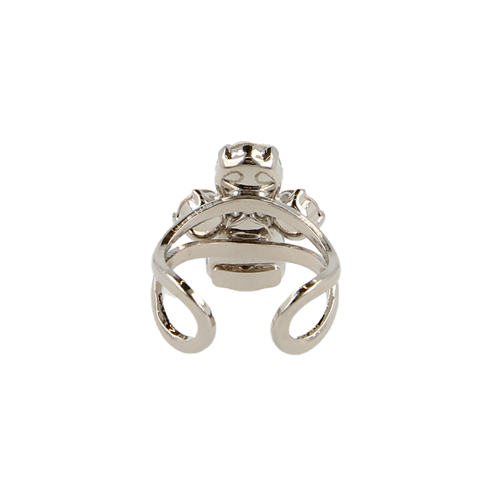 Silver Beetle Ring - Small