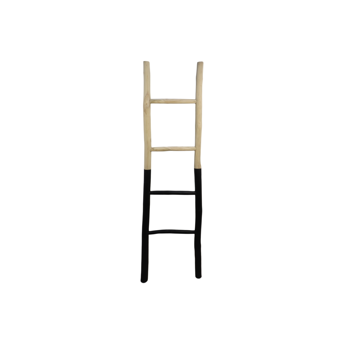 Decoratieve Ladder Naturel/Zwart