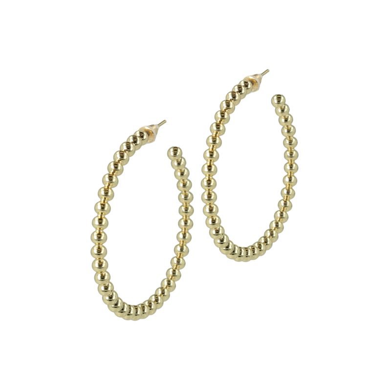 Goddelijke Gouden Bubble Hoops