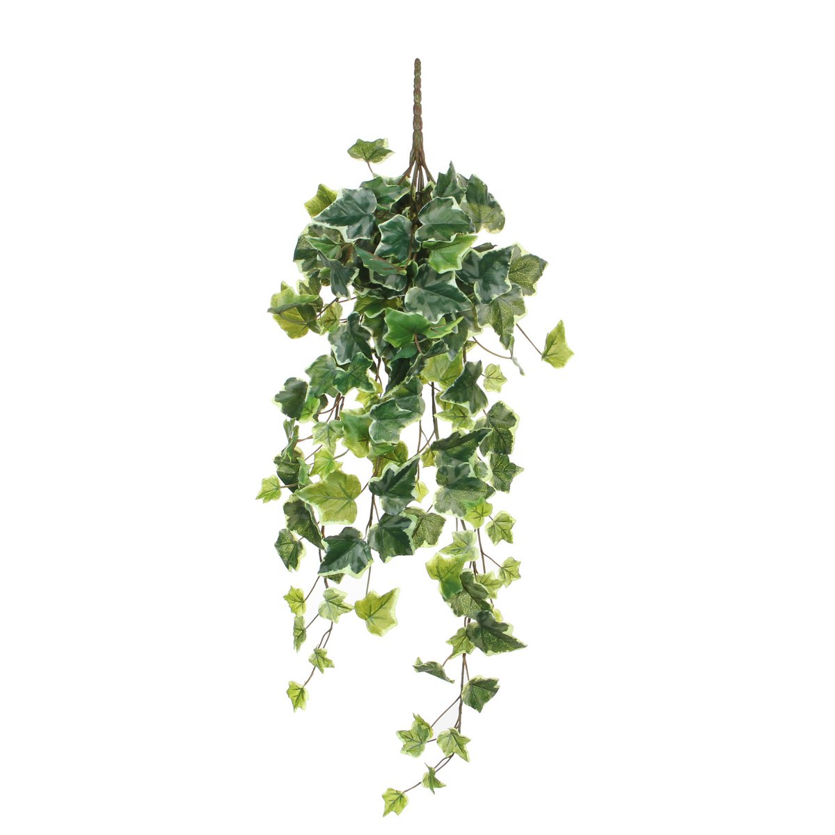 Hedera Kunst Hangplant H71 cm Groen Bont