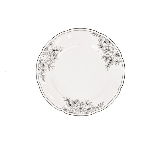 Bord Les Fleurs Newbone China 19,5x19,5x1,2cm