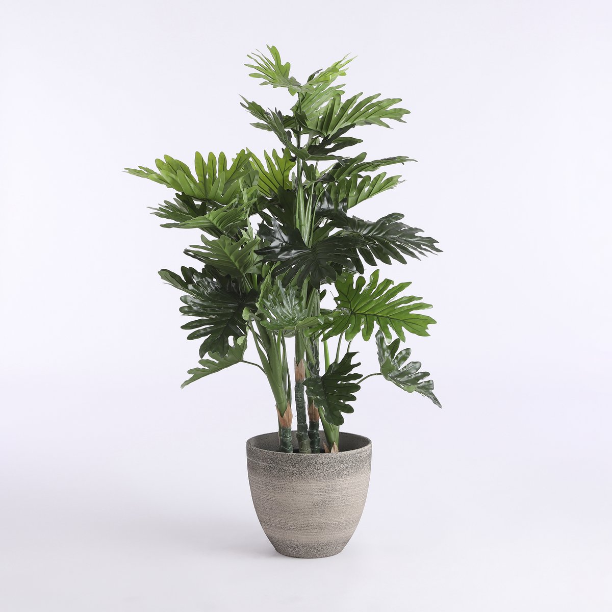 Philodendron Kunstplant H120 x Ø80 cm Groen