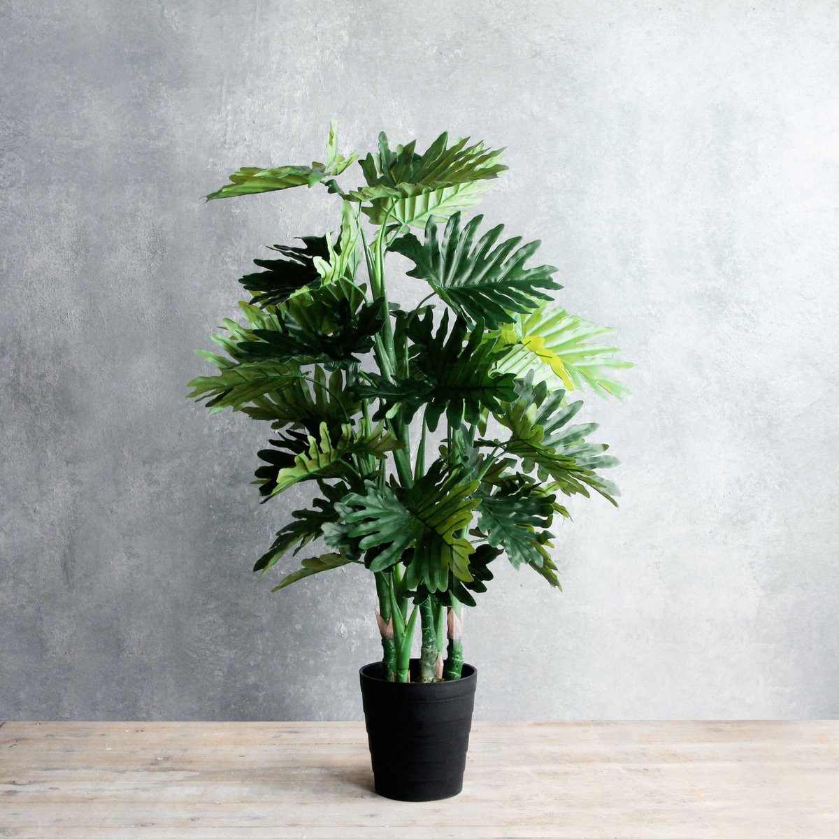 Philodendron Kunstplant H120 x Ø80 cm Groen