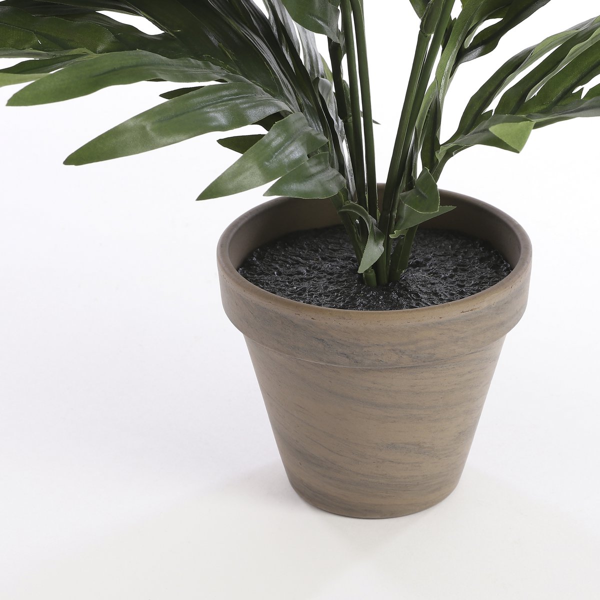 Areca Palm Kunstplant in Bloempot Stan H45 x Ø60 cm Groen