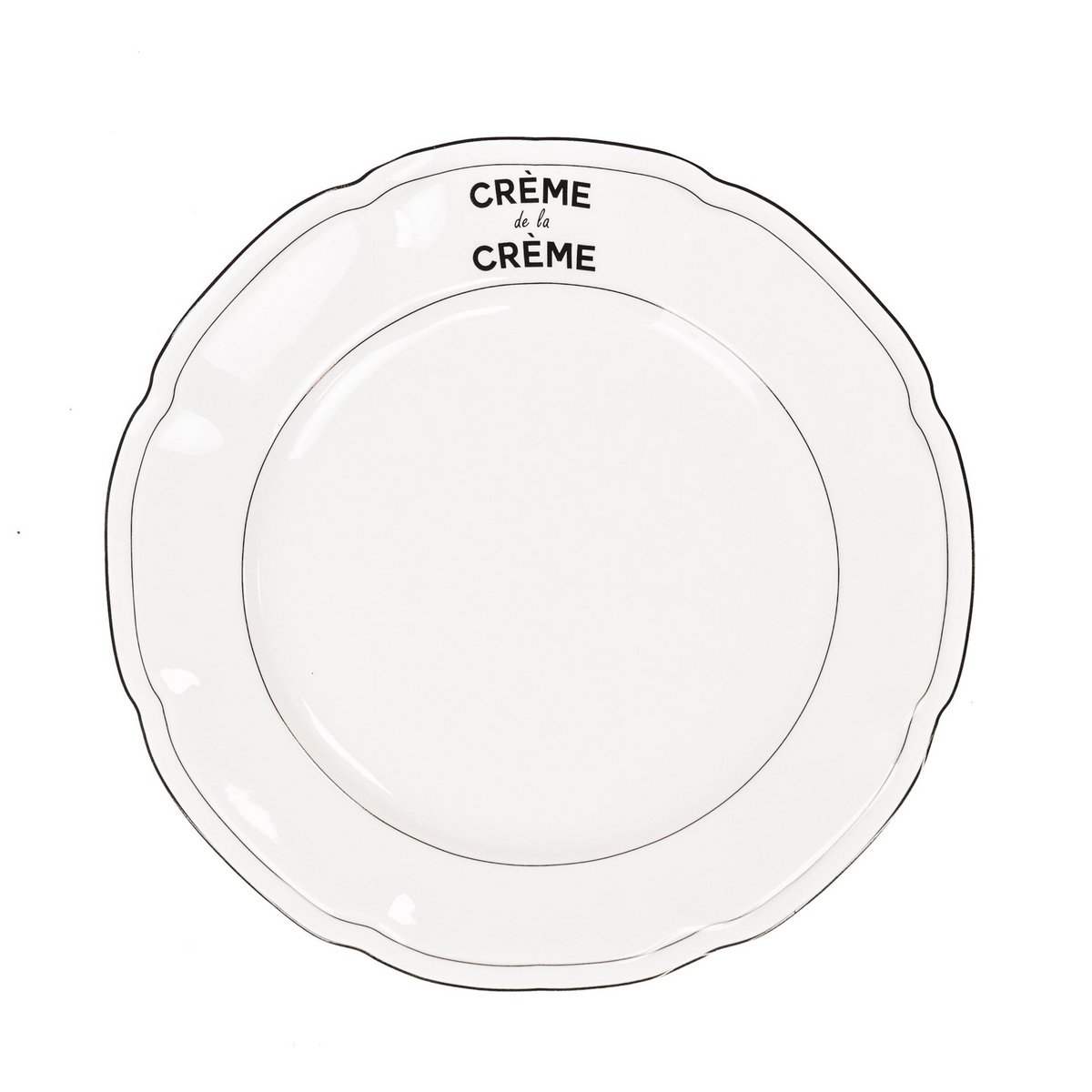 Bord Creme de la Creme Newbone China 26x26x1,5cm