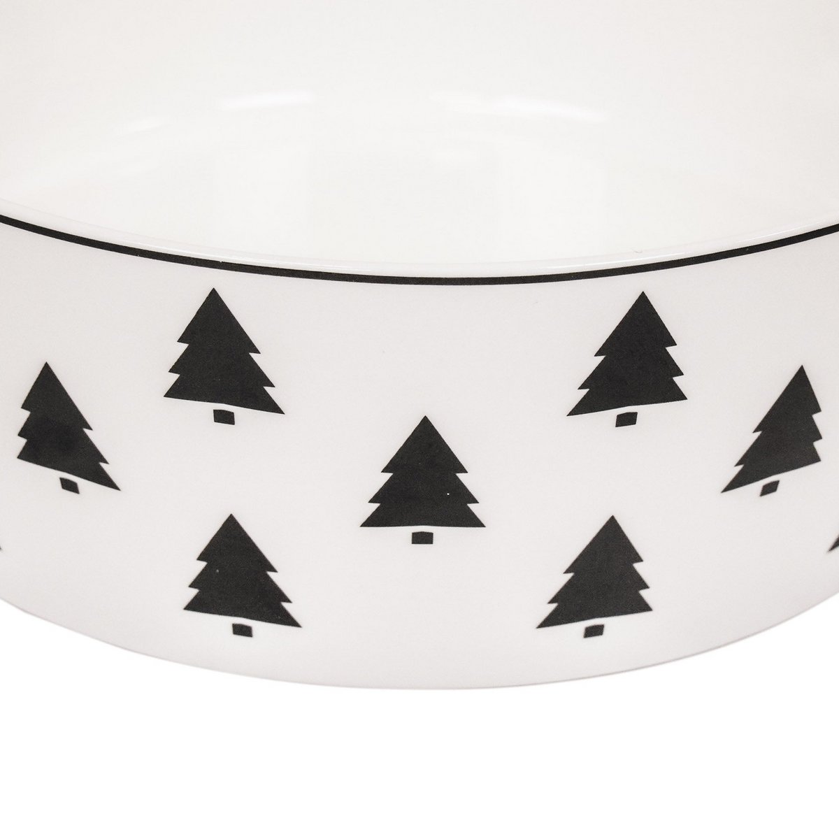 Kom Newbone China Kerstboom 17,5x17,5x6.5cm