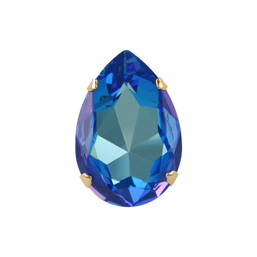 Eva Ring Bermuda Blauw