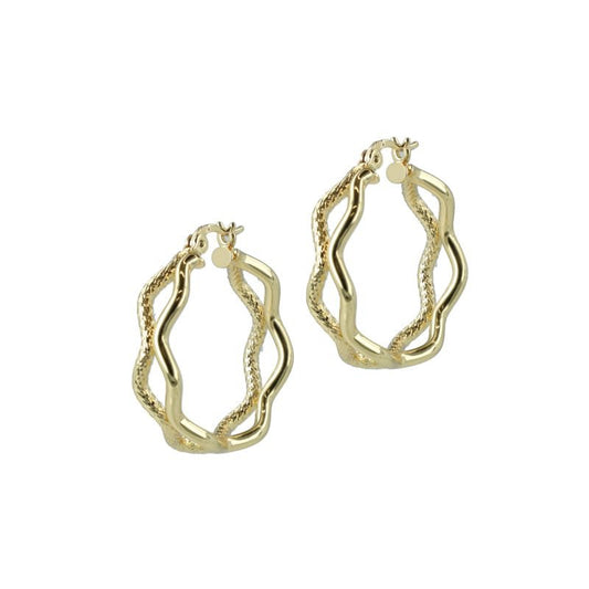 Goddelijke Gouden Bubble Hoops