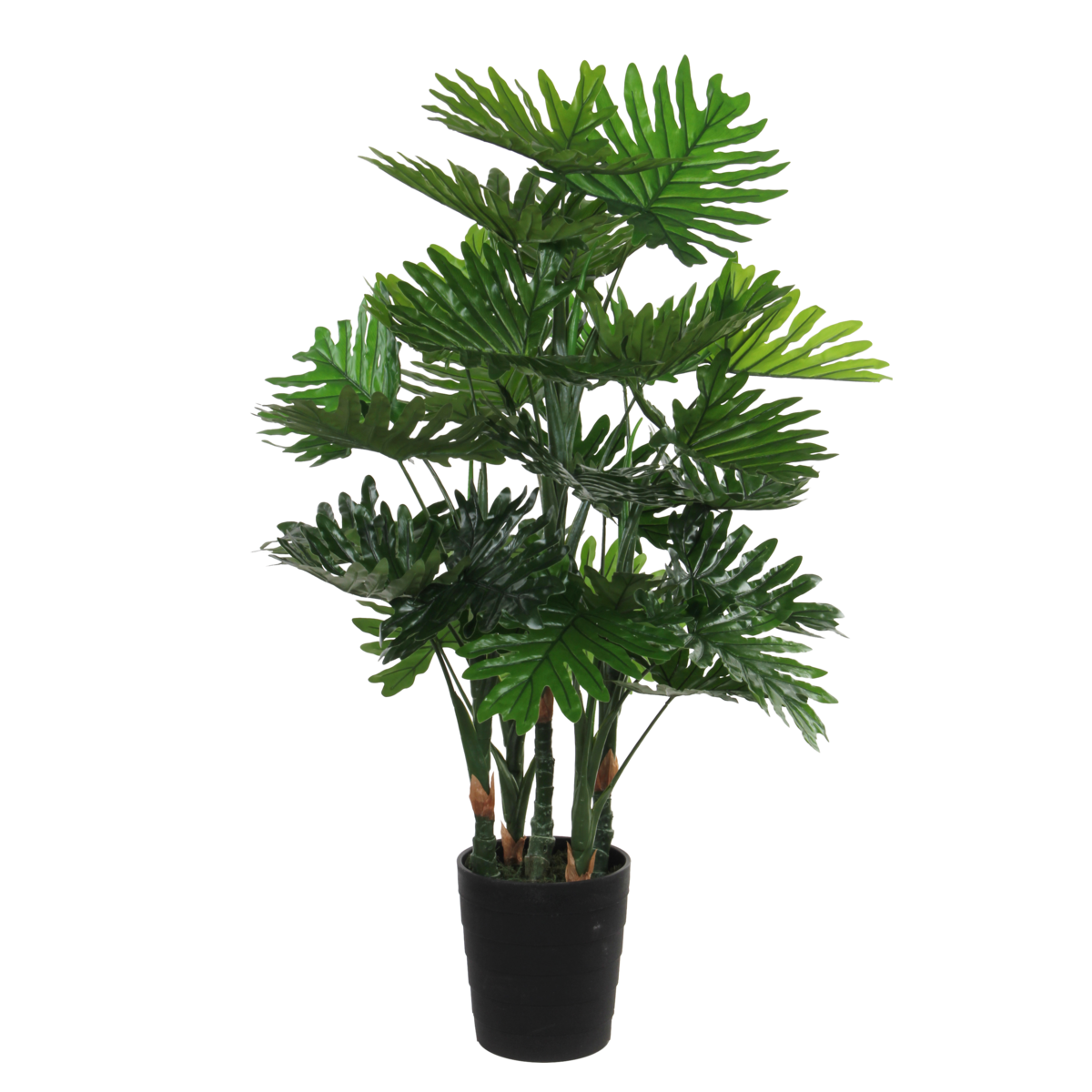 Philodendron Kunstplant H120 x Ø80 cm Groen