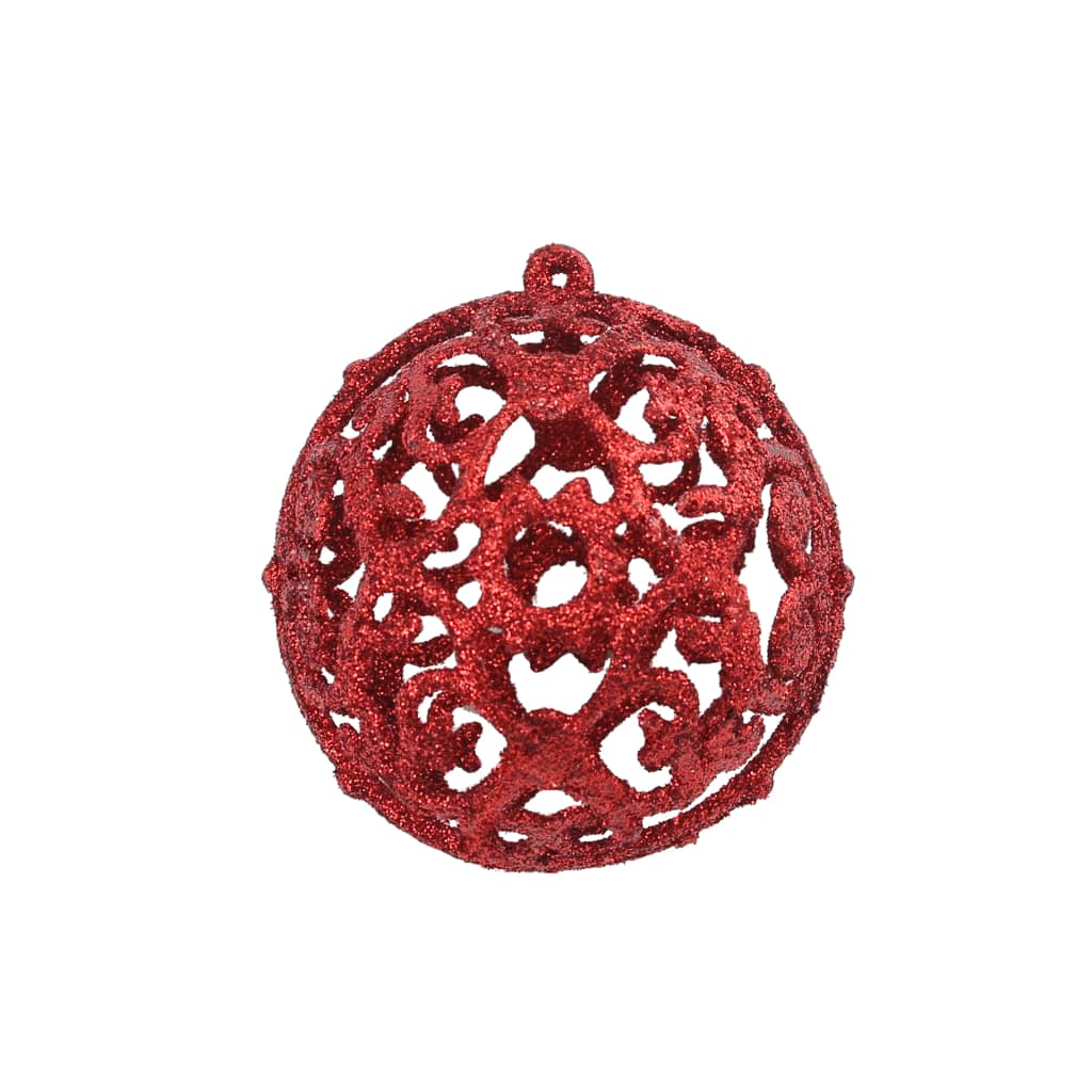 100 Delige Kerstballen Set 3/4/6 CM Rood