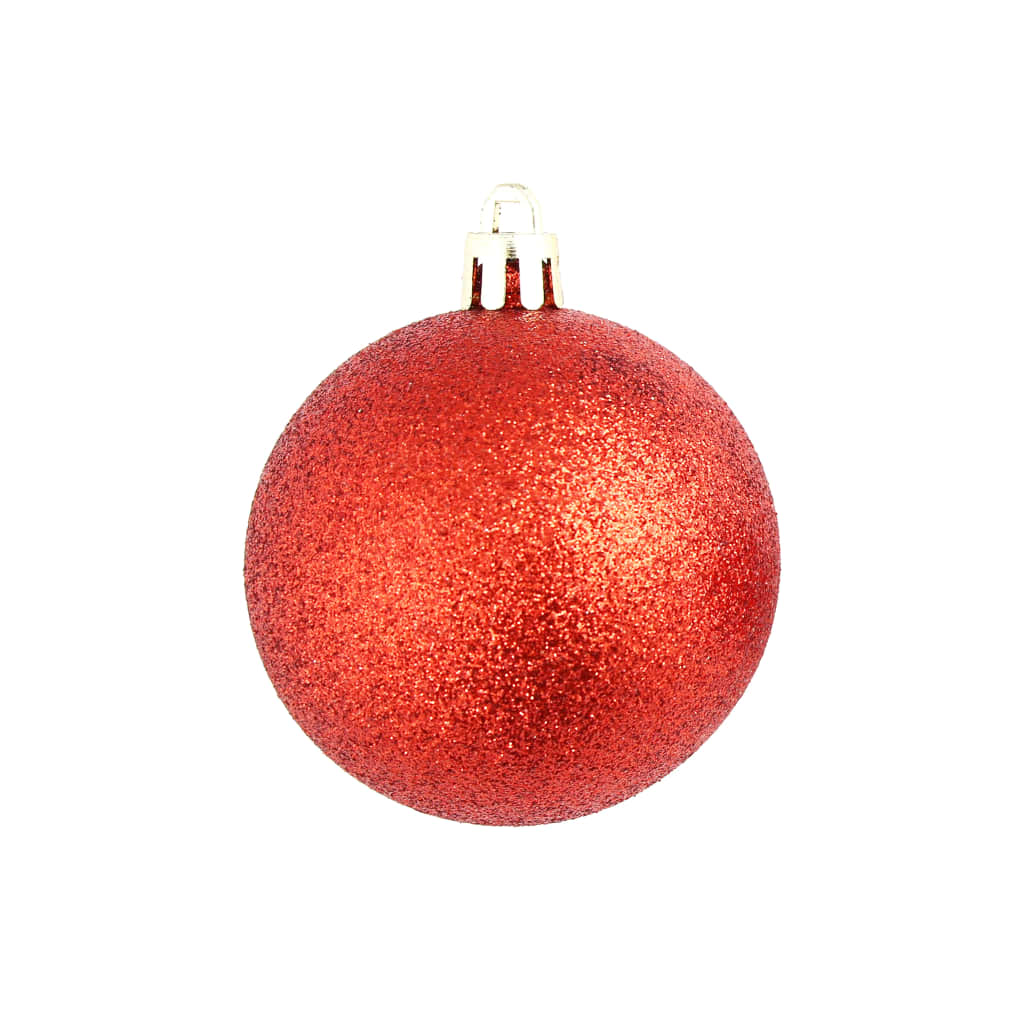 100 Delige Kerstballen Set 3/4/6 CM Rood