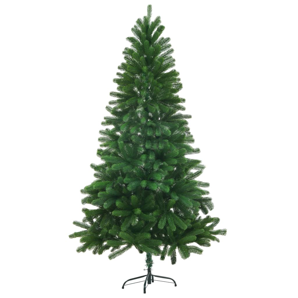 Kunstkerstboom met levensechte naalden 150 cm groen