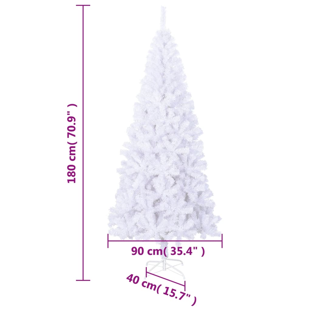 Kunstkerstboom met standaard 180 cm 620 takken