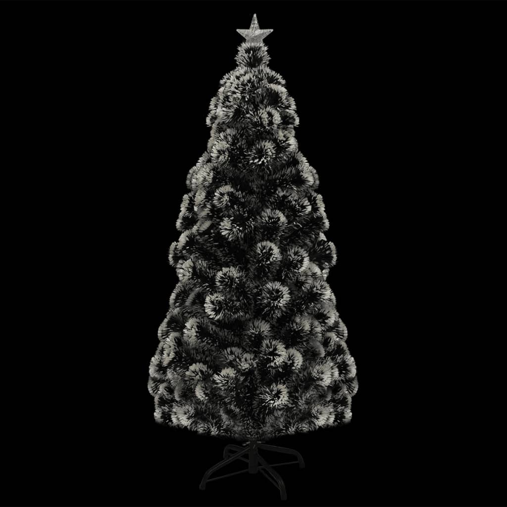 Kerstboom met LED en standaard 150 cm glasvezel