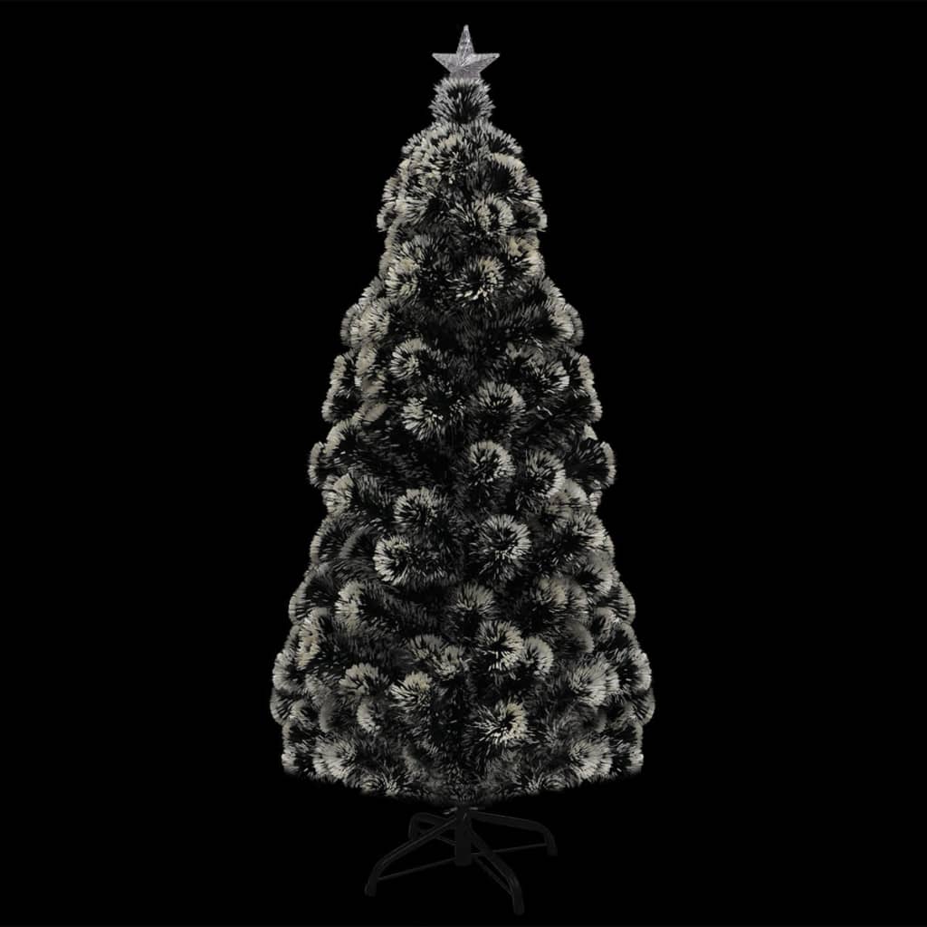 Kerstboom met LED en standaard 180 cm glasvezel