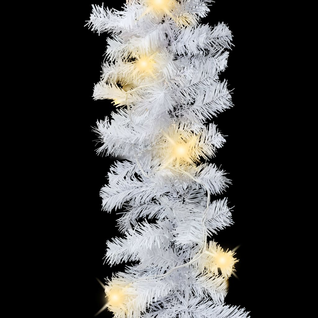 Kerstslinger met LED-lampjes 5 m wit