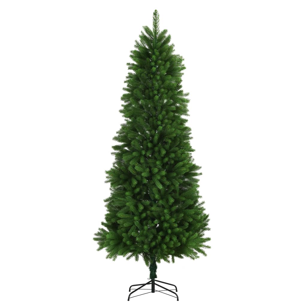 Kunstkerstboom met levensechte naalden 240 cm groen