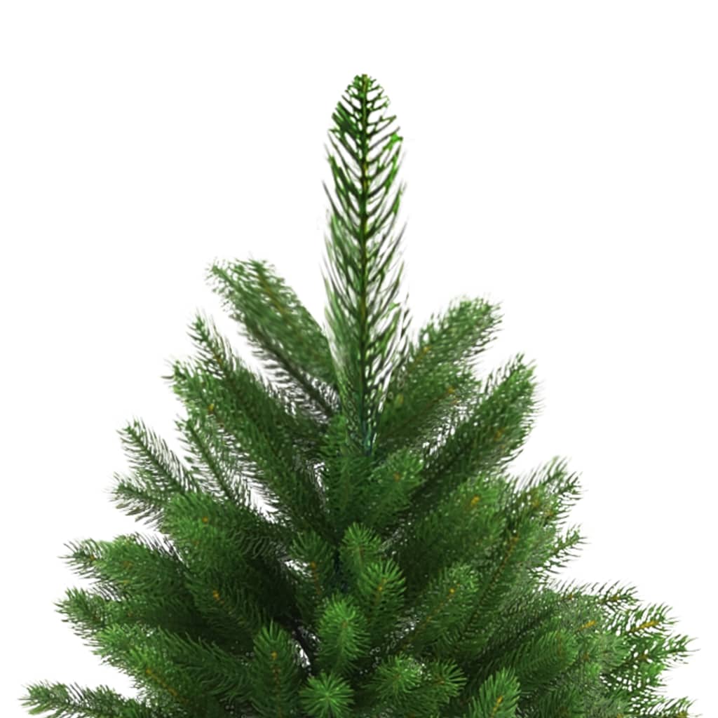 Kunstkerstboom met levensechte naalden 240 cm groen