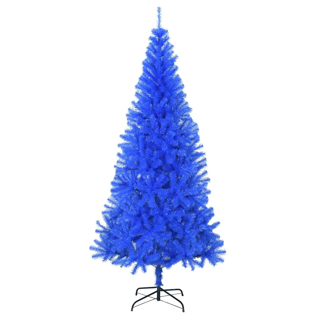 Kunstkerstboom met standaard 180 cm PVC blauw