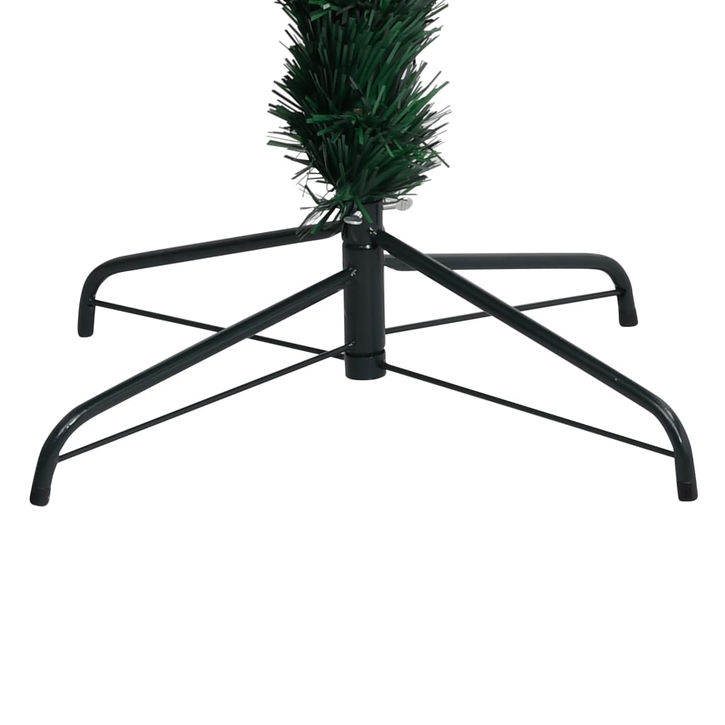 Kunstkerstboom met standaard 120 cm glasvezel groen