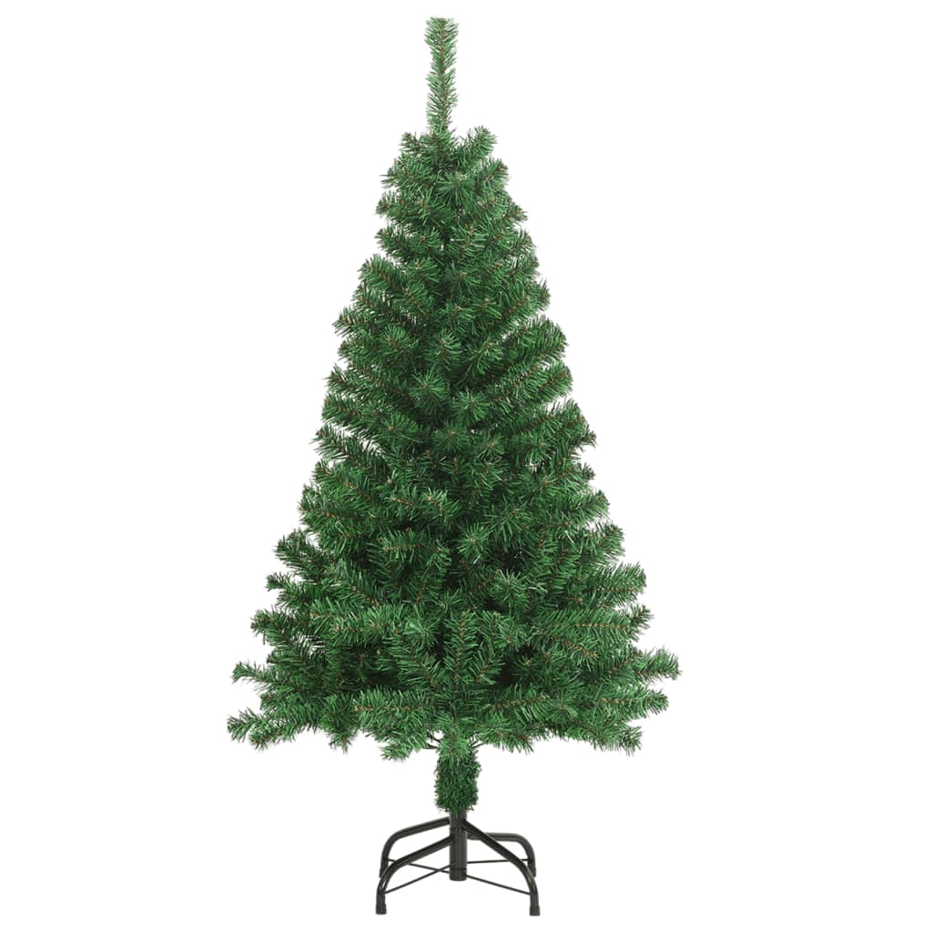 Kunstkerstboom met dikke takken 150 cm PVC groen