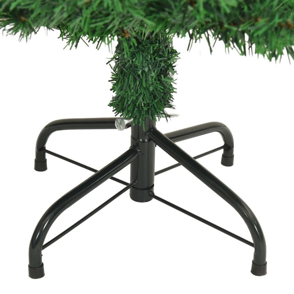 Kunstkerstboom met dikke takken 150 cm PVC groen