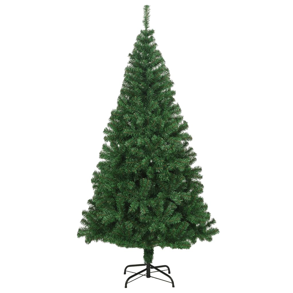 Kunstkerstboom met dikke takken 180 cm PVC groen