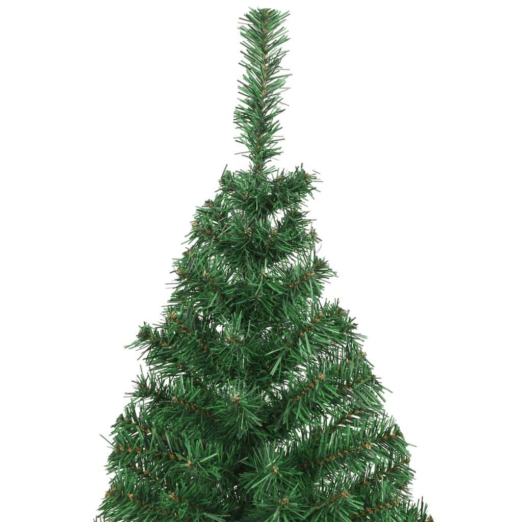 Kunstkerstboom met dikke takken 180 cm PVC groen