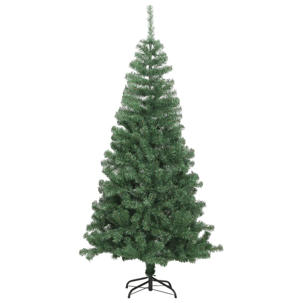 Kunstkerstboom met standaard 230 takken 120 cm