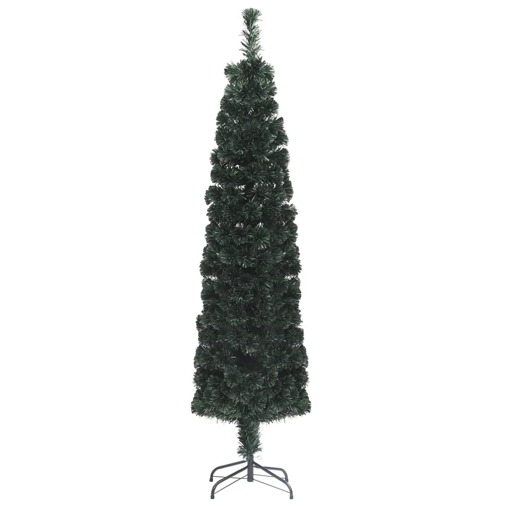 Kunstkerstboom met standaard smal 150 cm glasvezel