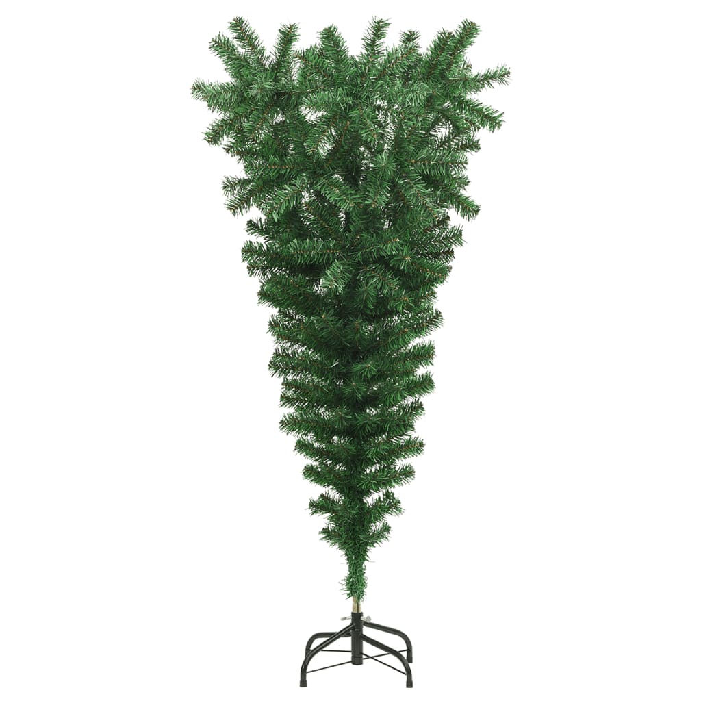 Kunstkerstboom omgekeerd met standaard 120 cm groen