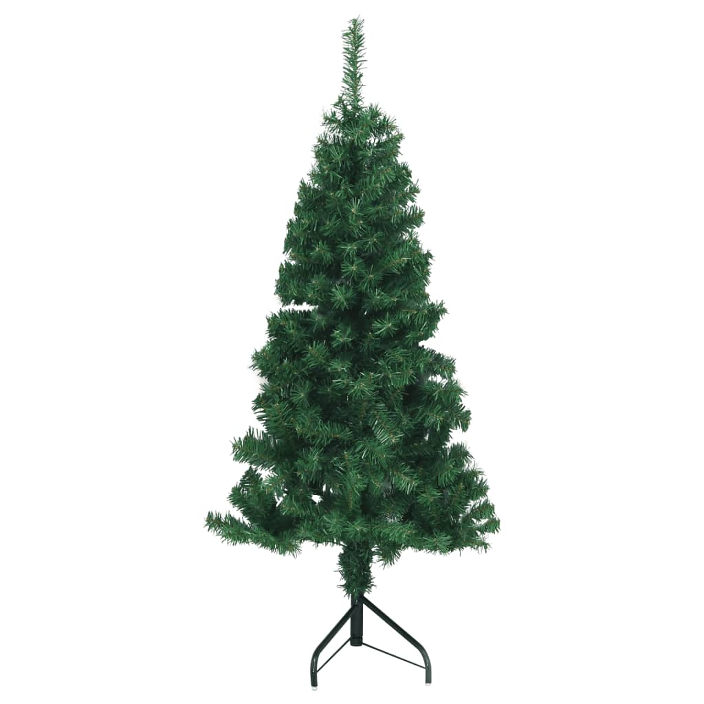 Kunstkerstboom hoek 150 cm PVC groen